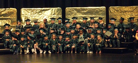 Preschoolers Look Ahead To Kindergarten After Graduation