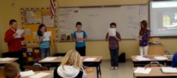 4th Graders Go Back To The Time Of Greek Mythology
