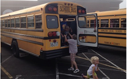 Elementary Students Receive Training on Bus Safety