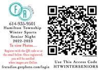 QR Code for Senior Nights